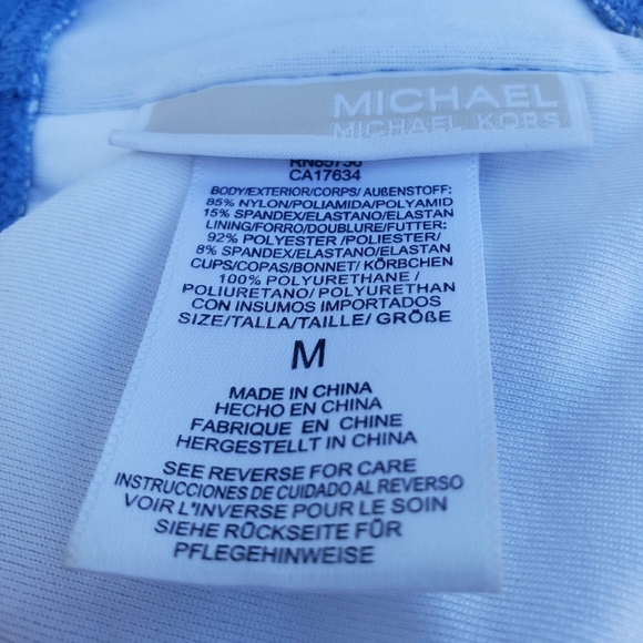 Michael Kors logo high neck bikini top - Picture 4 of 5